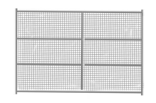 4 Rail Panel w/ Wire Mesh